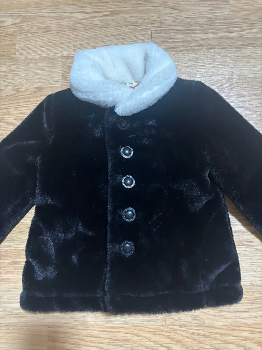 “Matilda Jane” faux fur coat size 4 in great condition